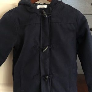 Boys navy blue dress coat